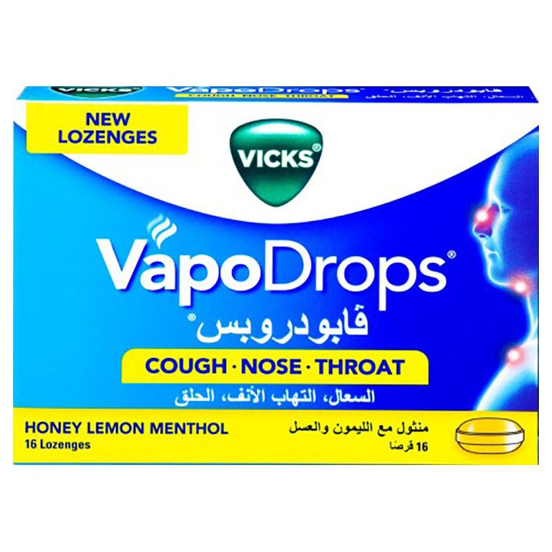 Vicks - Vapodrops - Honey Lemon - 16 Lz