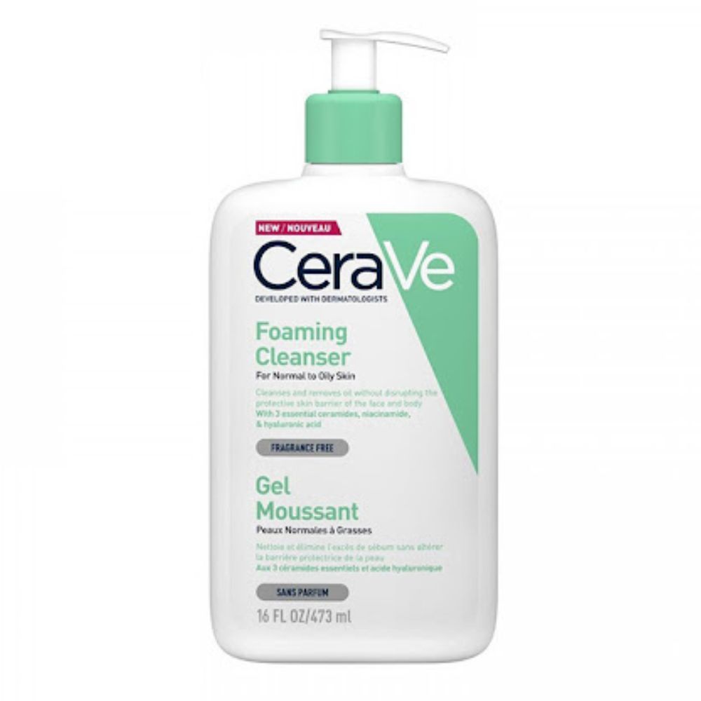 CeraVe - Foaming Cleanser for Normal to Oily Skin 473ml