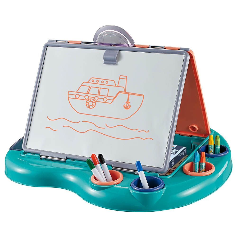 Little Learners - 2-in-1 Black & White Board Double Sided Table (Exclusive)