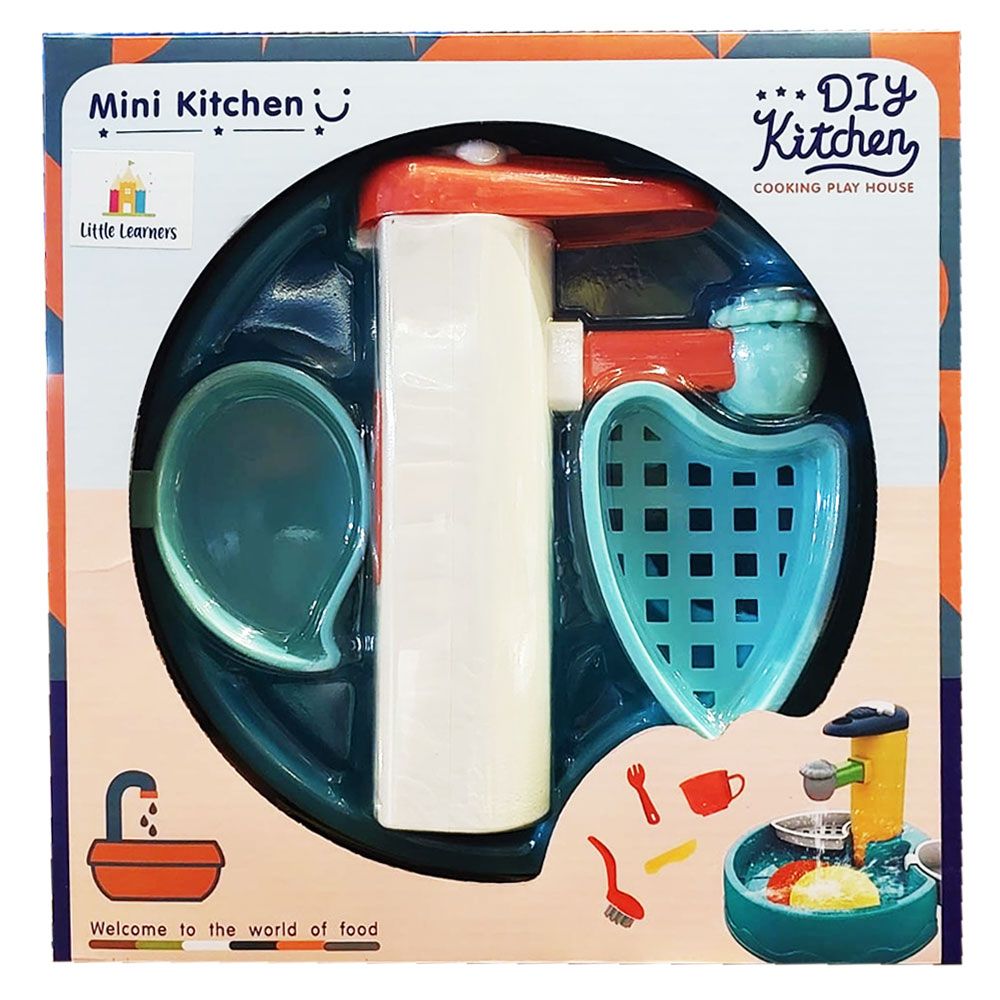 Little Learners - Electric Kitchen Sink Set