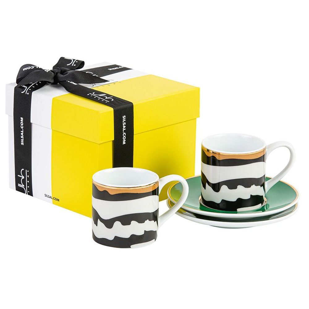 Silsal - Set of 2 Sarb Espresso Cups - Hoopoe