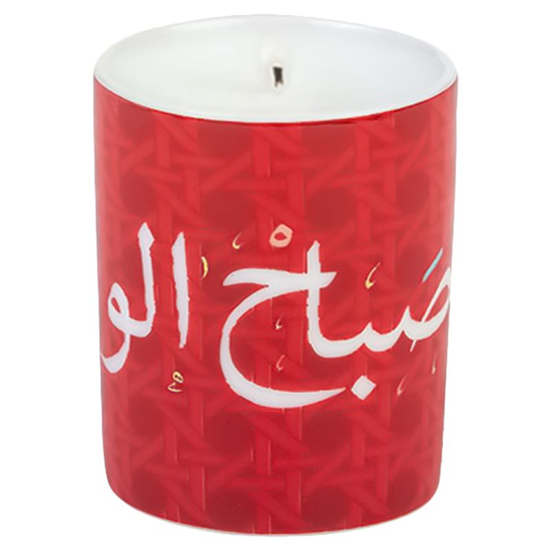 Silsal - Khaizaran Rose Heritage Candle 60g - Red