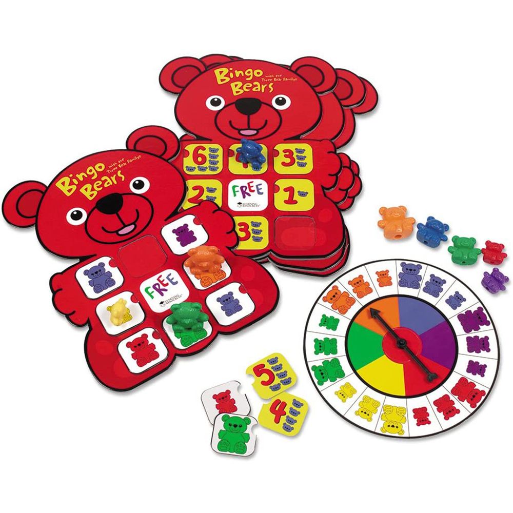 Learning Resources - Bingo Bears Game Set