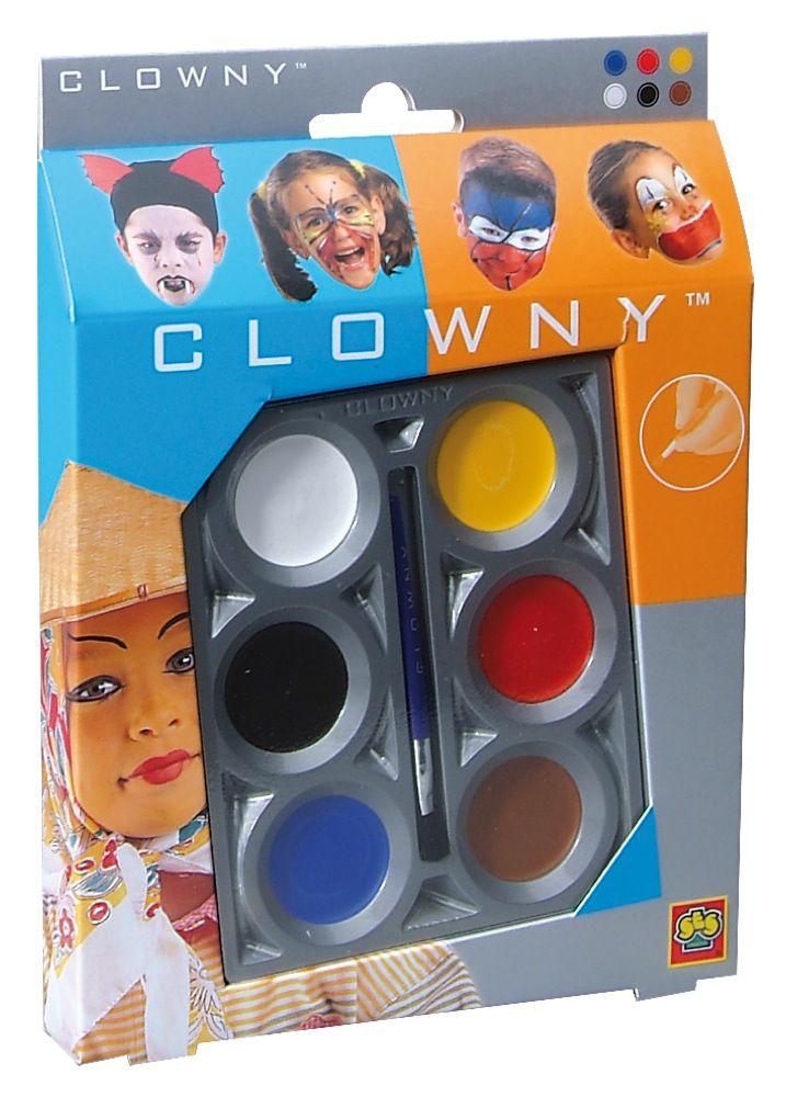 SES Creative - Clowny Six Face Aqua Paint