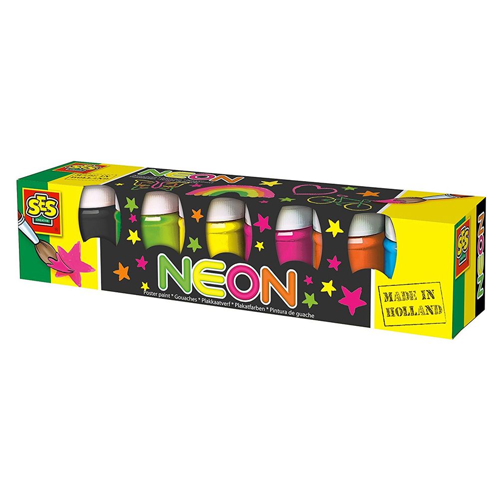 SES Creative - Neon Posterpaint 6x50ml