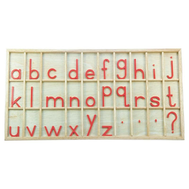 Raymond - Movable Alphabet Plastic - Beige