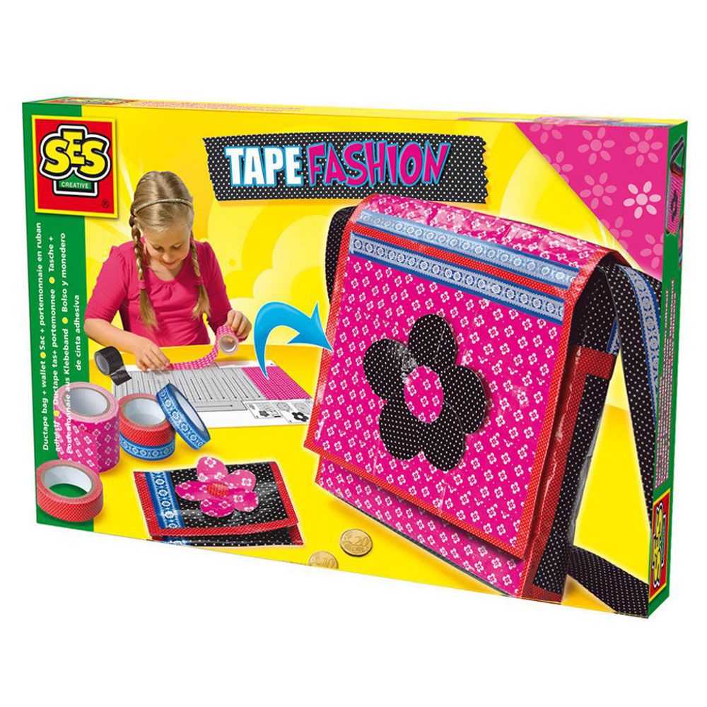 SES Creative - Tap Fashion Duct Tape Bag With Wallet