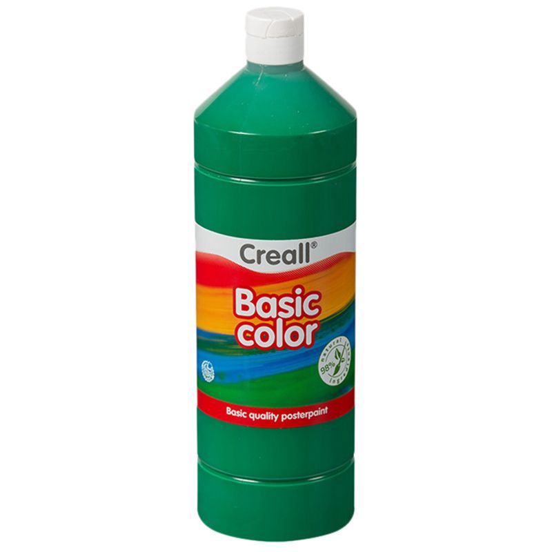 Creall - Basic Poster Paint 1L - Dark Green