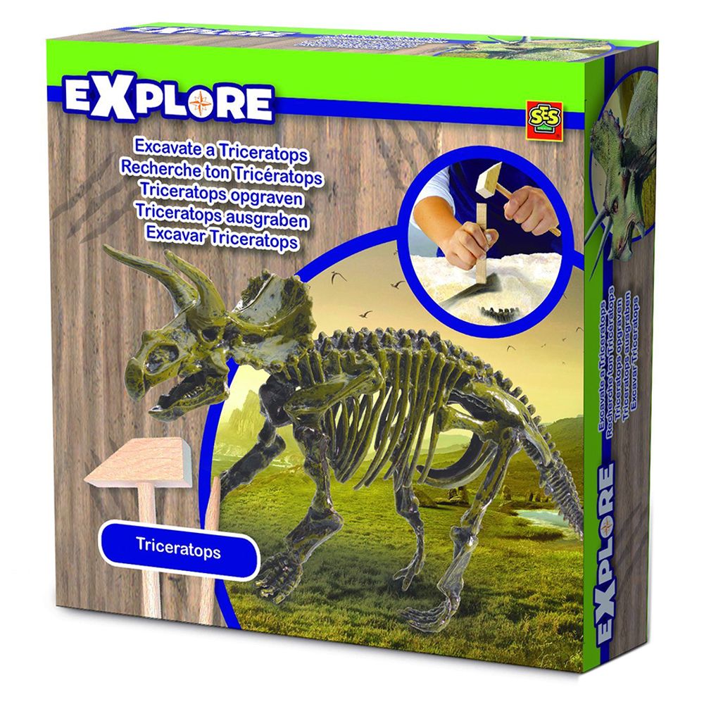 SES Creative - Explore Excavate a Triceratops