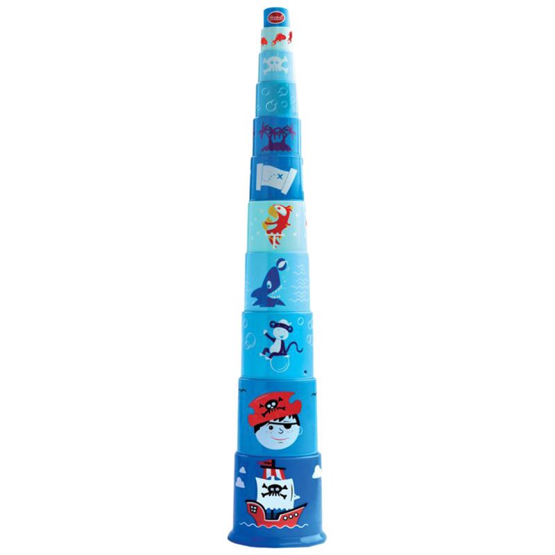 GOWI - Pyramid Blue Pirate 11pc-Set 73cm