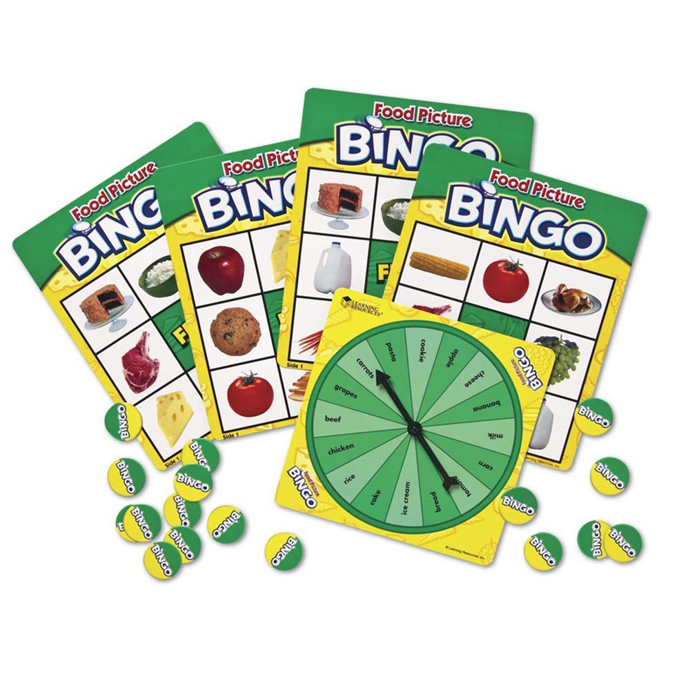 Learning Resources - Bingo Food