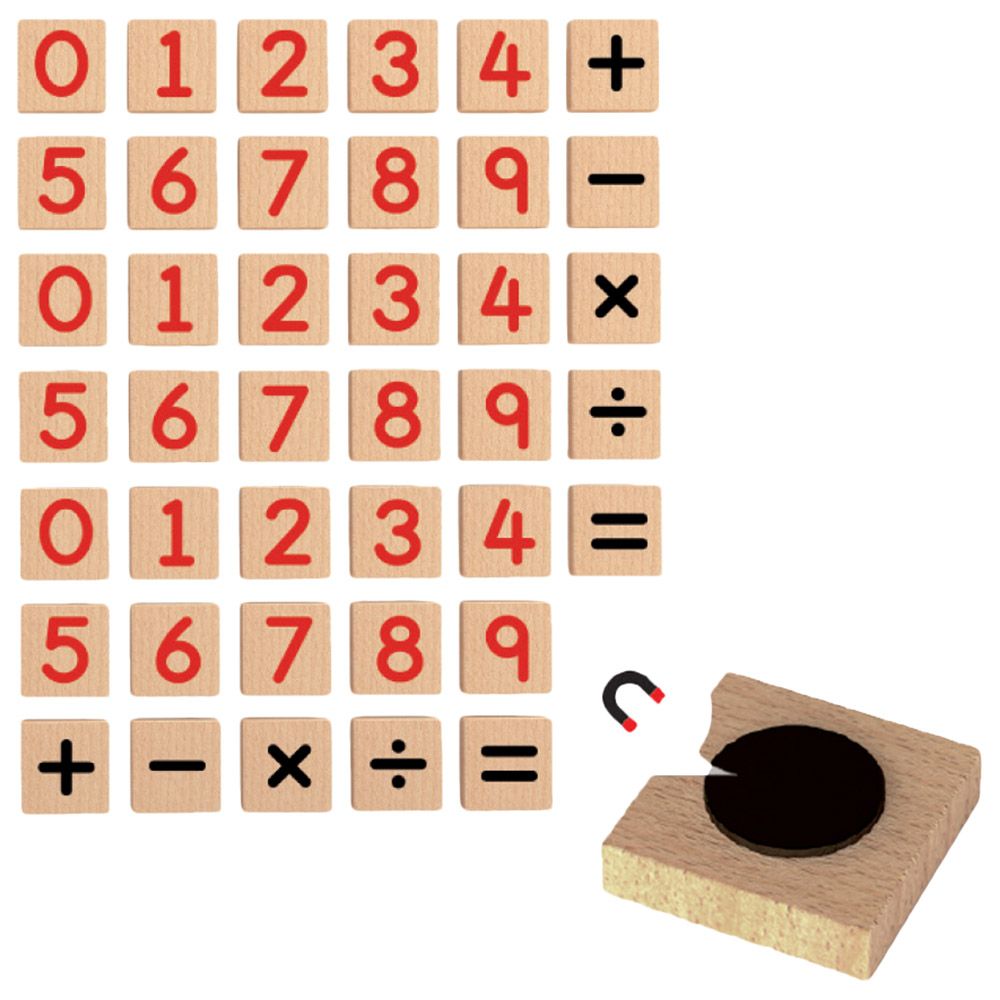 Viga - Magnetic Number Set 