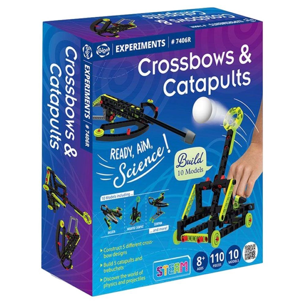 Gigo - Cross & Catapults Experiment Set