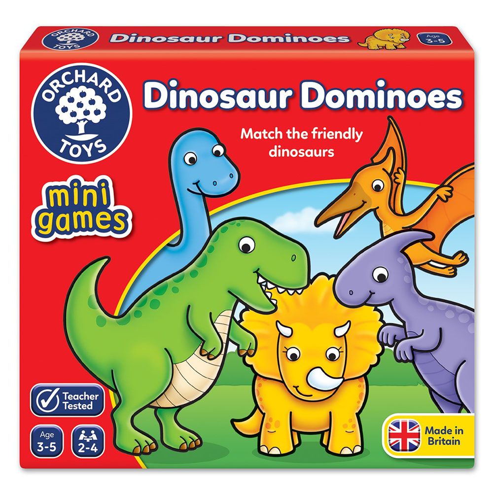 Orchard Toys - Dinosaur Dominoes Mini Games