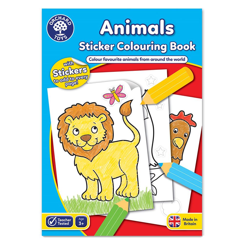 Orchard Toys - Animals Colouring Book