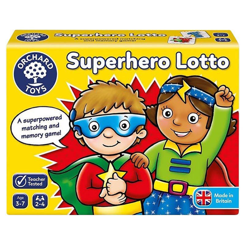 Orchard Toys - Superhero Lotto Game 