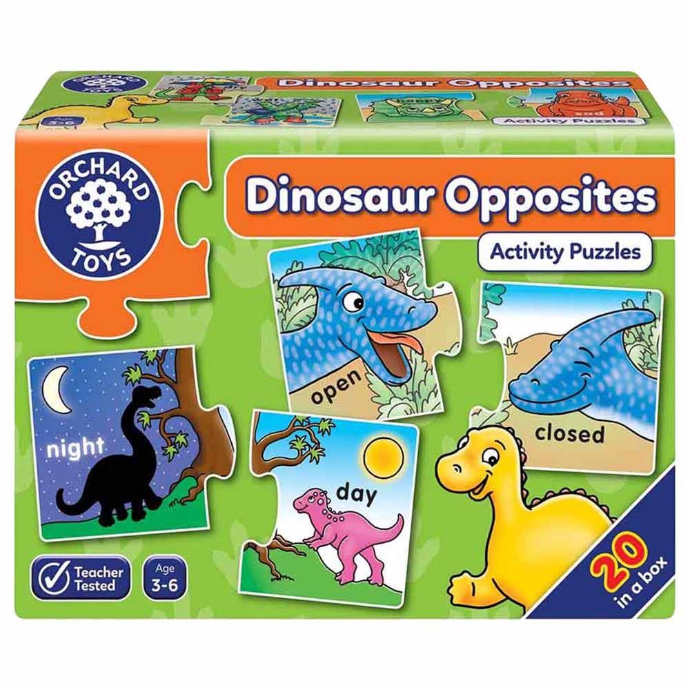 Orchard Toys - Dinosaur Opposites Activity Puzzles 20pcs