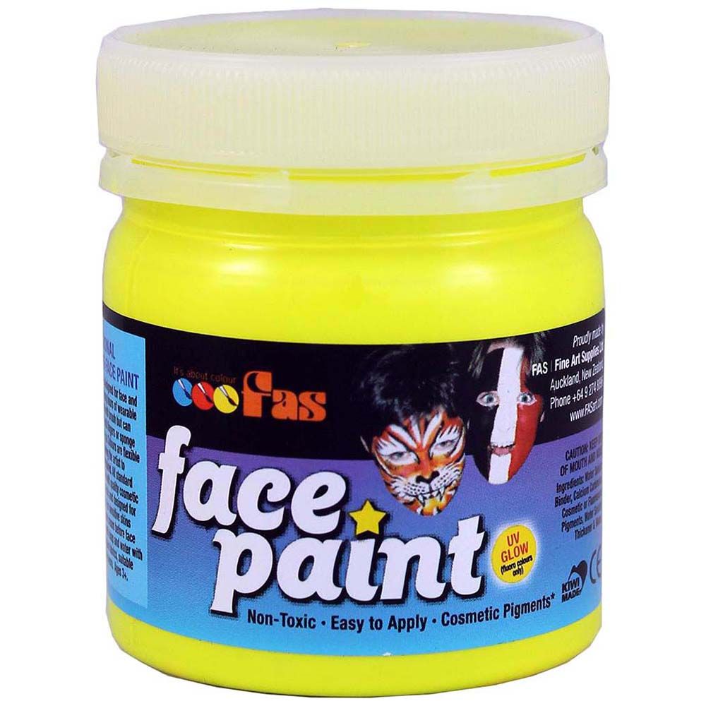 Raymond - Pro Face Paint 120ml Fluo Yellow