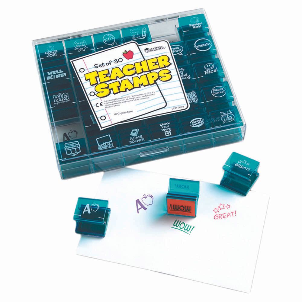 Learning Resources - Jumbo Teacher Stamps