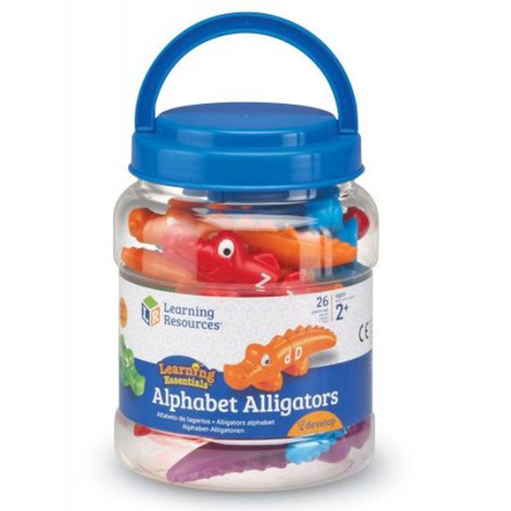 Learning Resources - Snap-n-Learn Alphabet Alligators