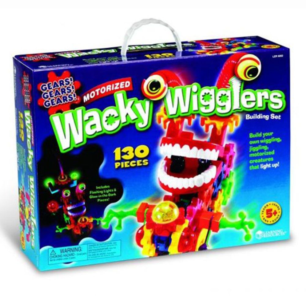 Gears! Wacky Wigglers Motorised Building Set