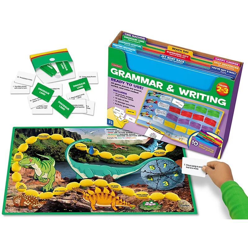 Lakeshore - Grammar & Writing Folder Game Library - Gr. 2-3