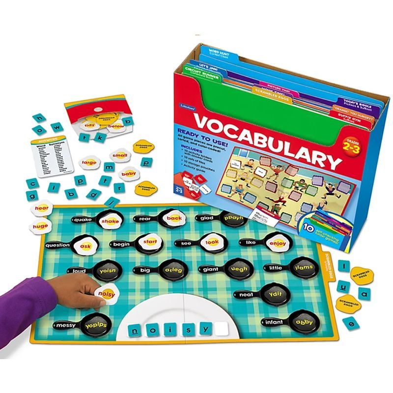 Lakeshore - Vocabulary Folder Game Library - Gr. 2-3