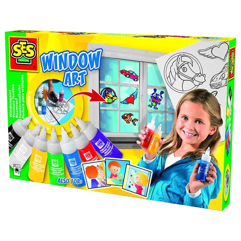 SES Creative - Window Painting Set 8 Colour