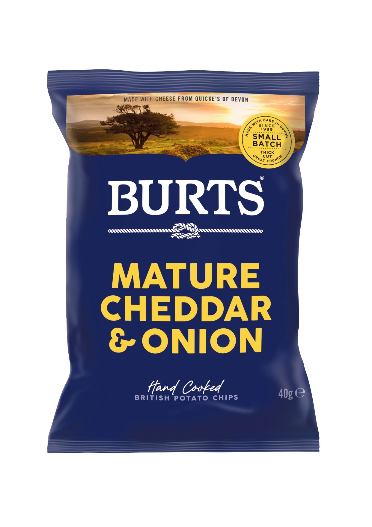 Burts Potato Chips Mature Cheddar 40gm