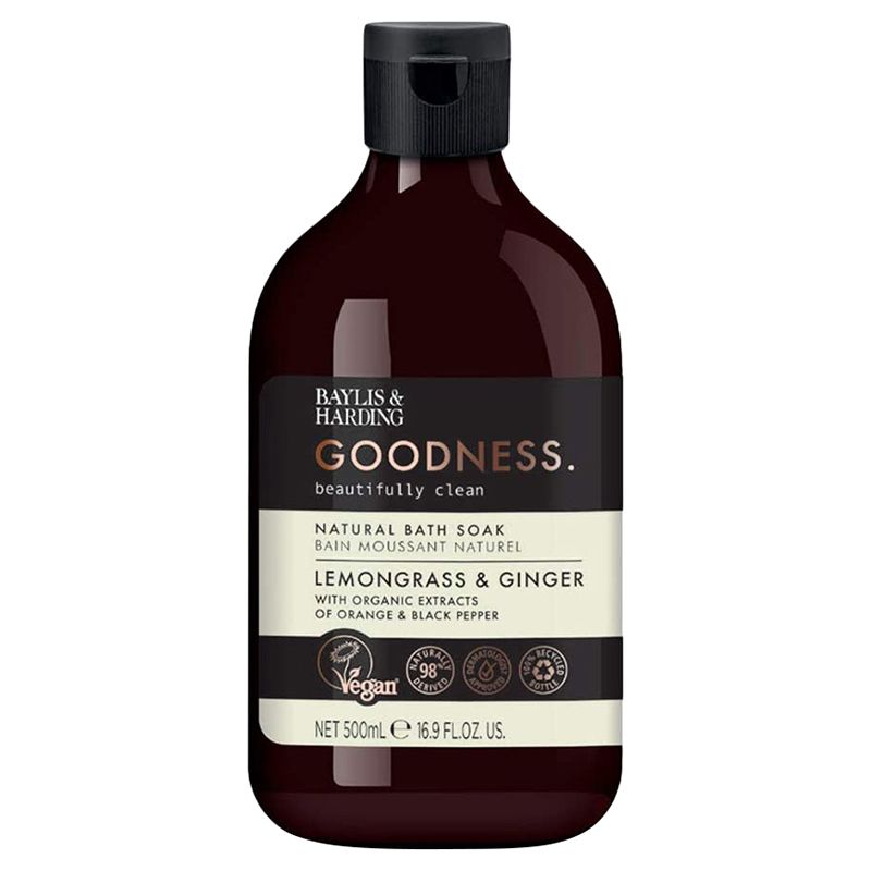 Baylis & Harding - Goodness Lemongrass & Ginger Bath Soak - 500ml