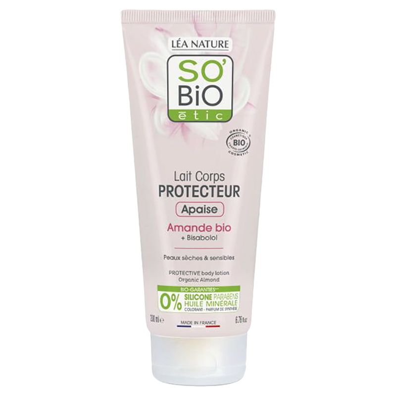 So Bio Etic - Protective Body Lotion Organic Almond - 200ml 