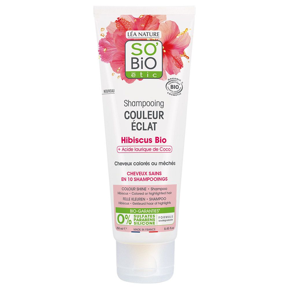 So Bio - Etic Colour Shine Hibiscus Shampoo 250ml