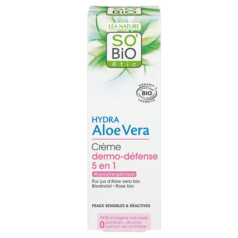 So Bio - Organic Aloe Dermo Defence Cream - 50ml