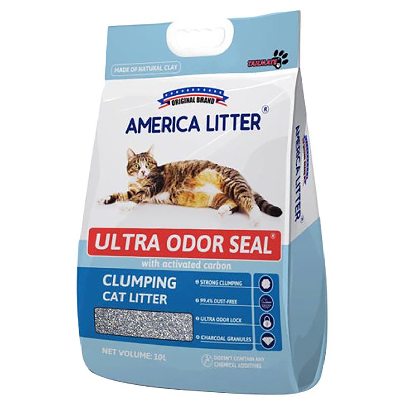 America Litter - America Cat Litter Unscented 10L