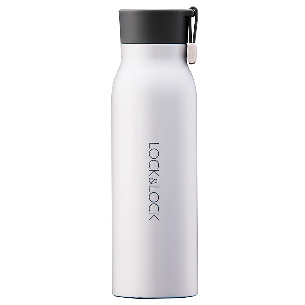 LOCK&LOCK - Hot & Cool Name Tumbler Bottle 350ml - White