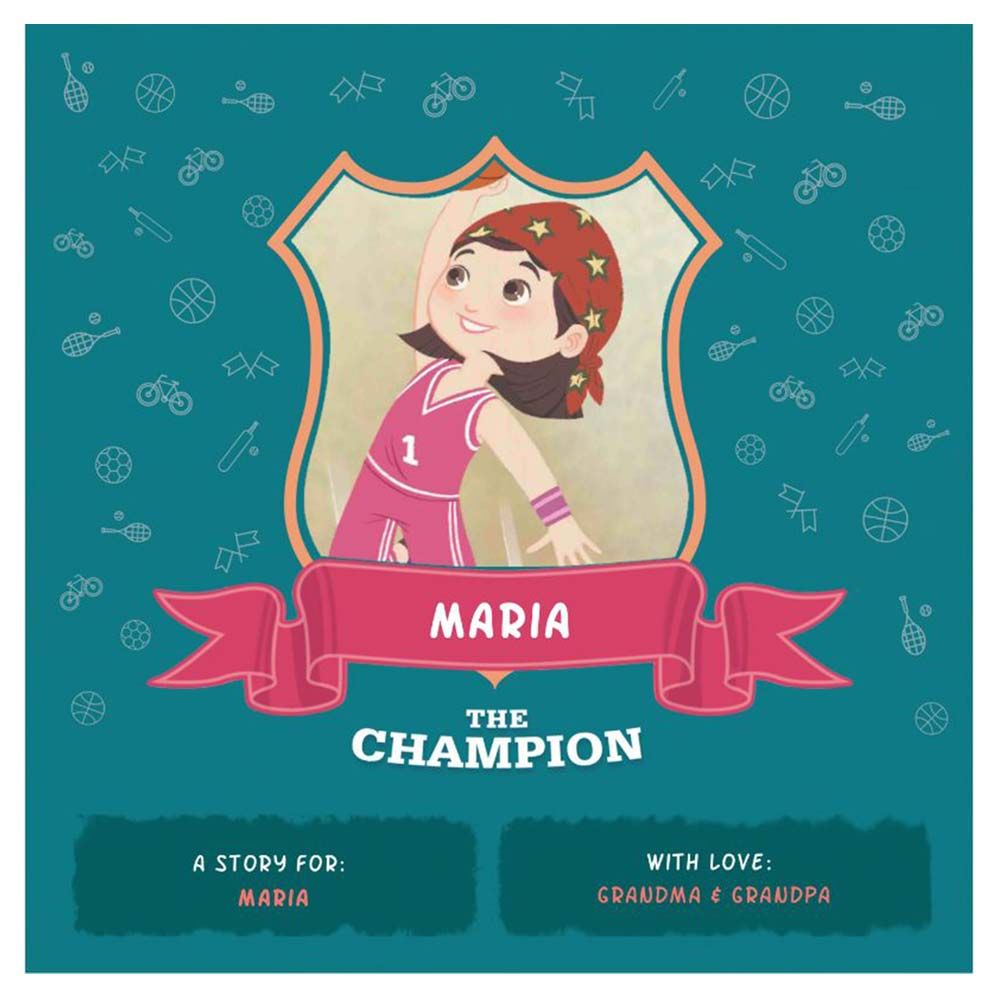 The Champion - Girl (Personalized Book)