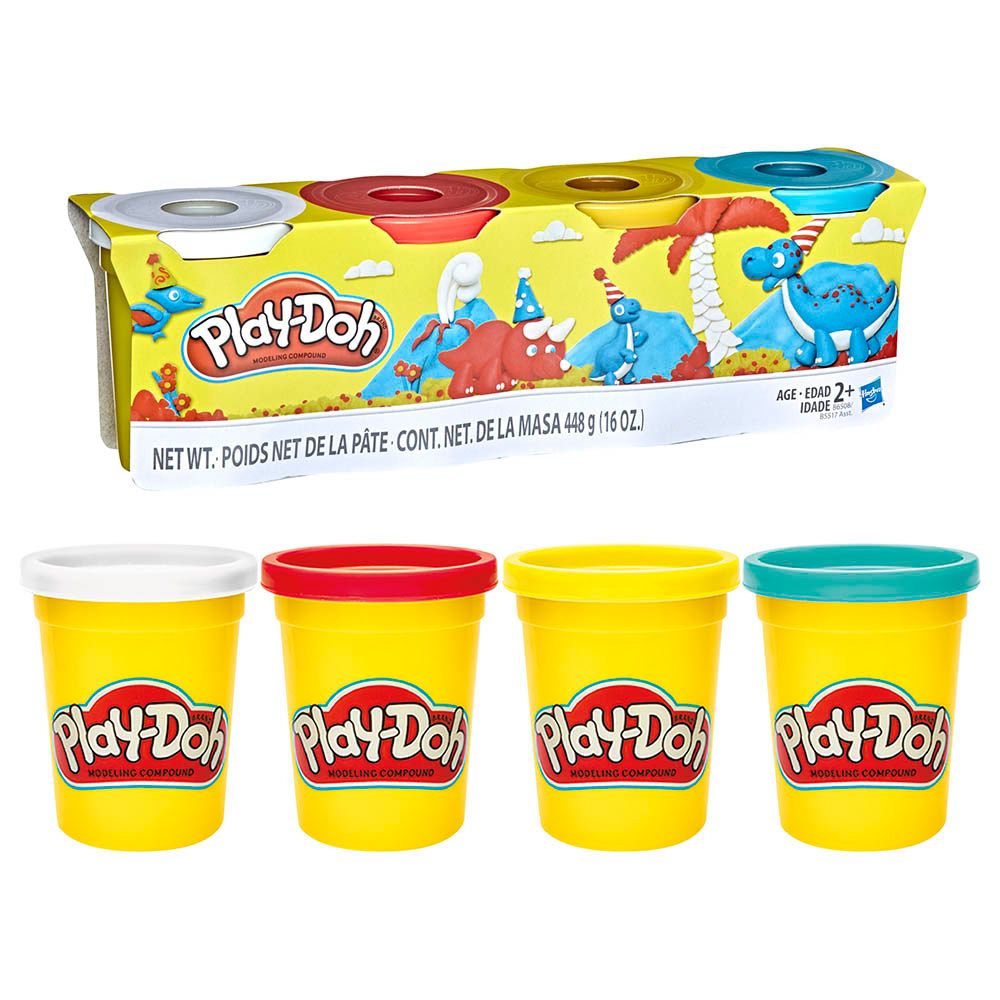 PlayDoh - Classic Colors Modeling Compound - 4 pcs