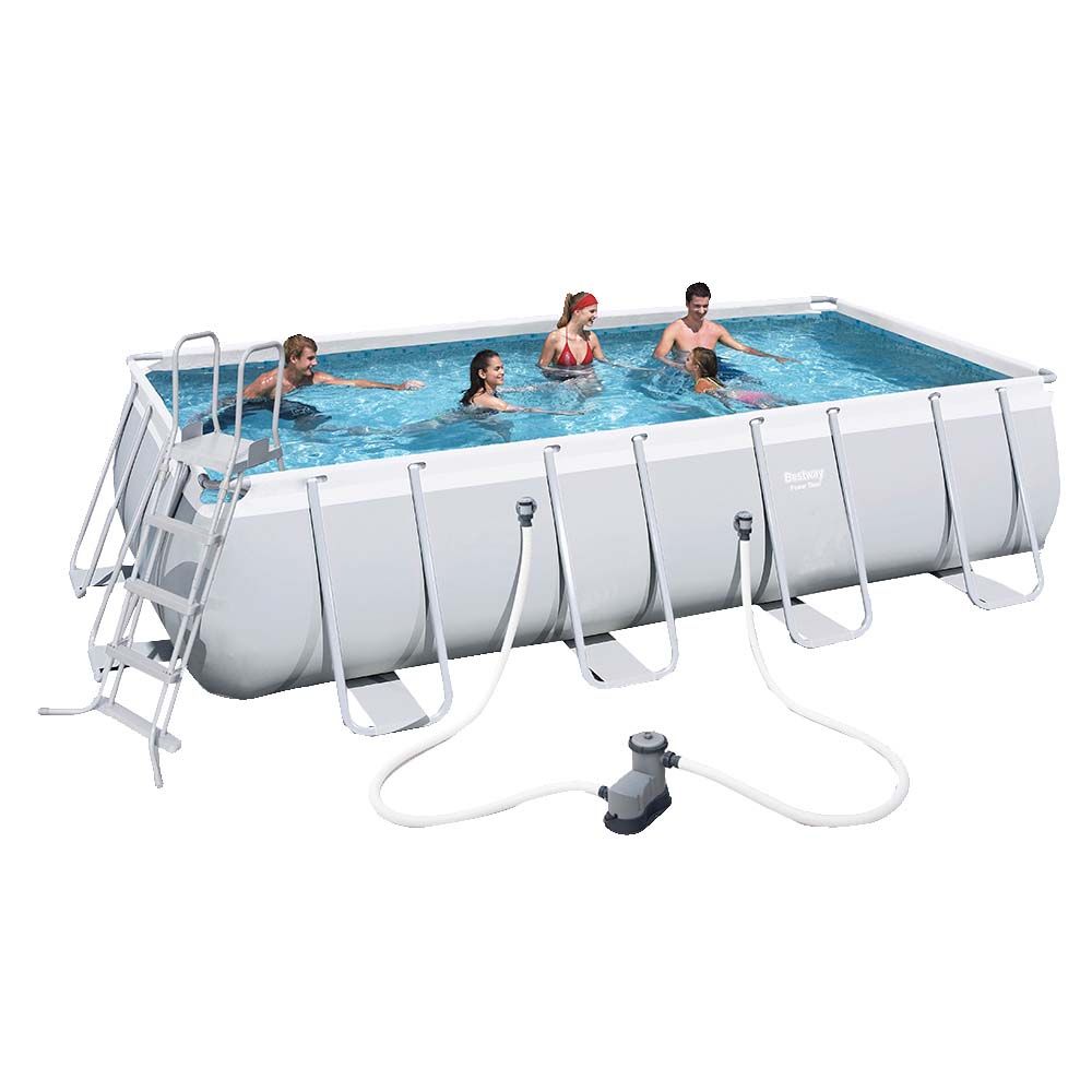 Bestway - Power Steel Rectangular Pool Set 549x274x122cm