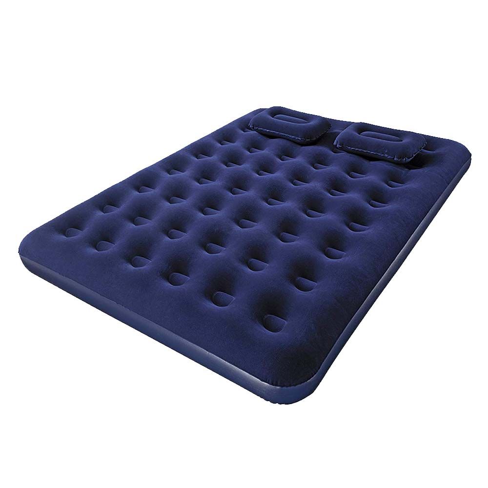 Bestway - Comfort Quest Flocked Queen Size Air Bed with Pump