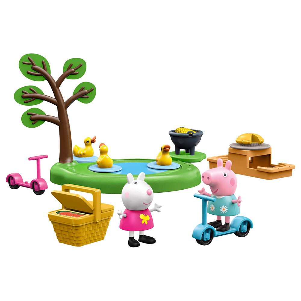 Peppa Pig - Peppa's Adventures Picnic Playset 10pcs