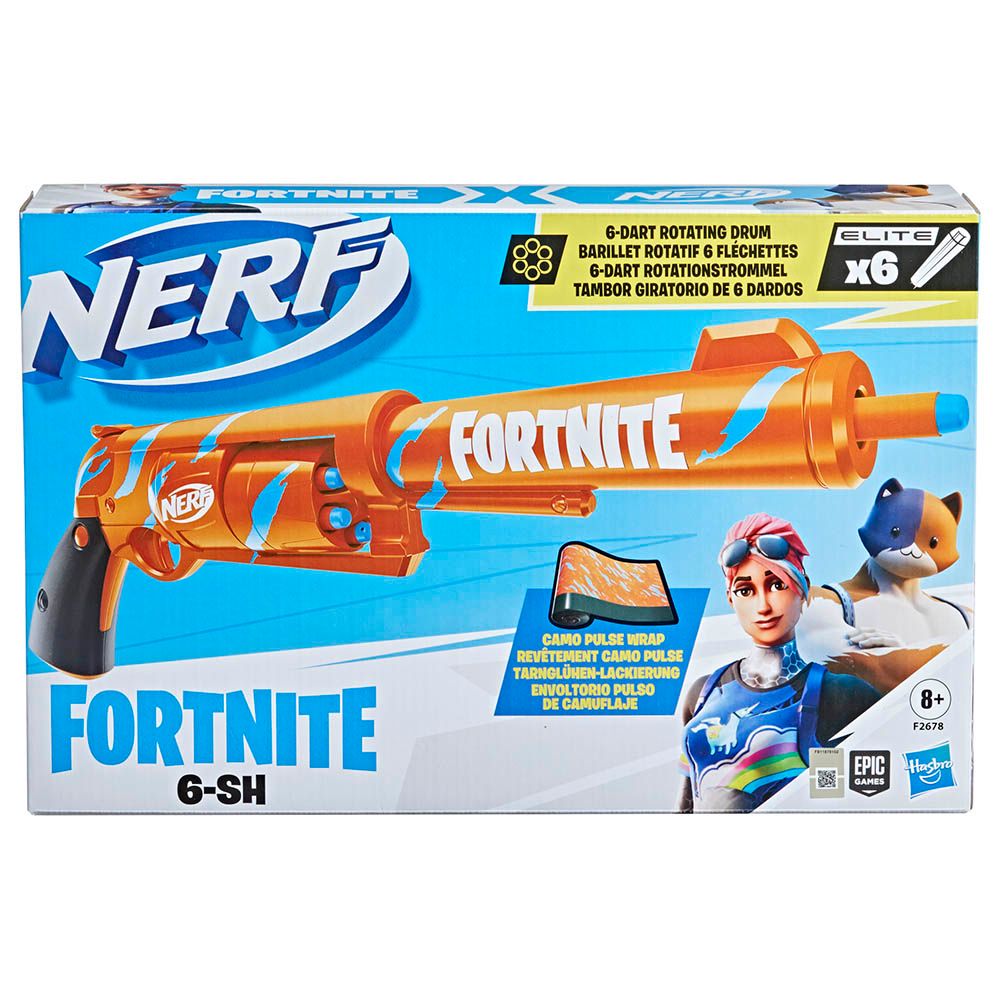 Nerf - Fortnite 6-SH Dart Blaster