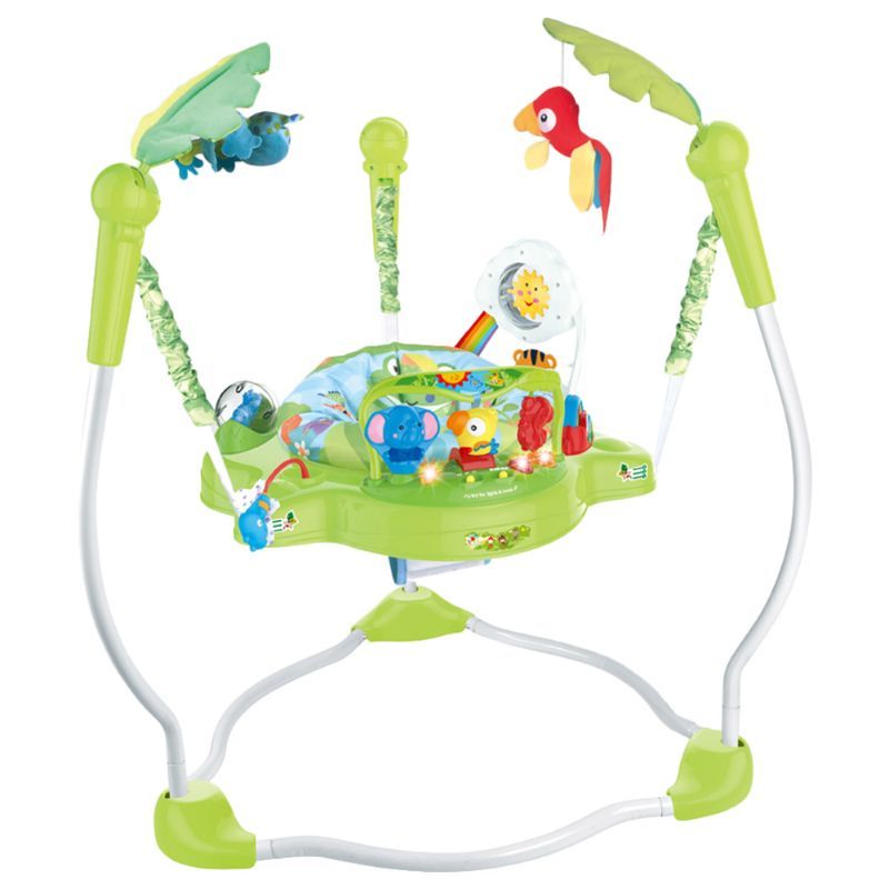 Tiibaby - Baby Jumper with Music & Lights - Green