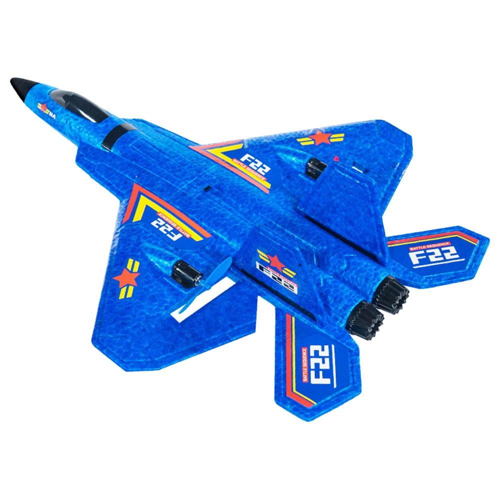 Stem - 2.4G RC Fighter Jet - Blue