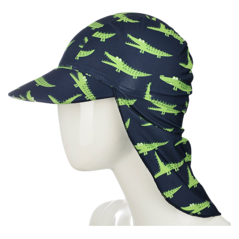 Slipstop - Gator Sun Cap - Navy Blue