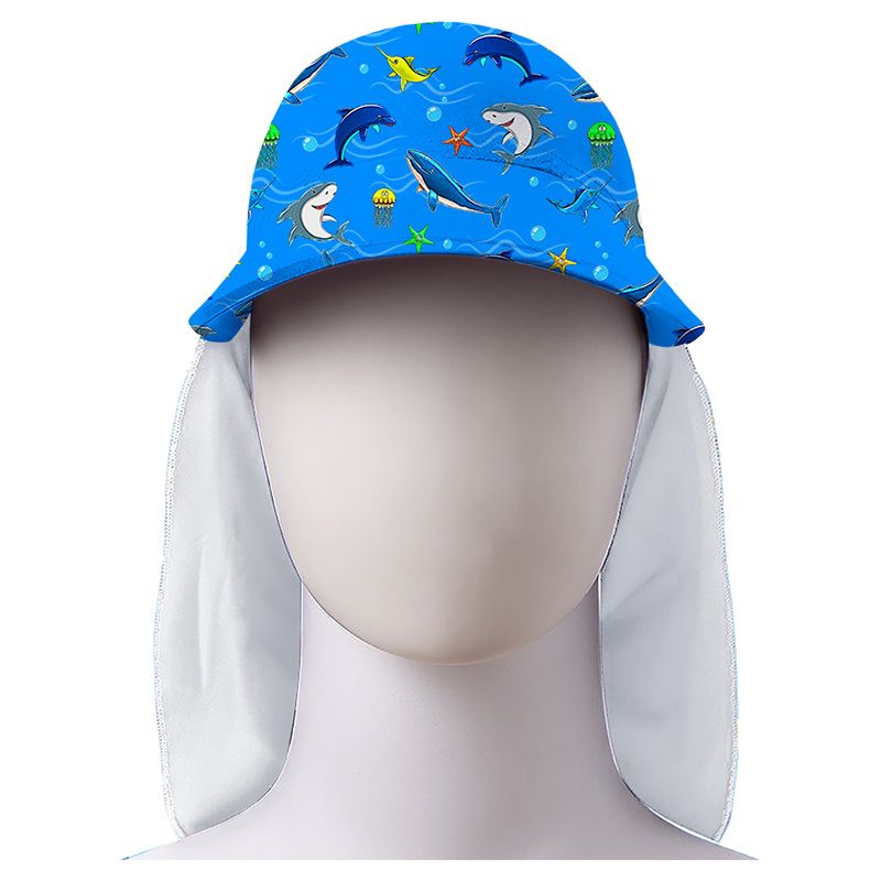 Slipstop - Olympos Junior Sun Hat - Blue