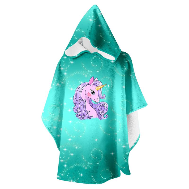 Slipstop - Bellissima Junior Poncho Towel - Green