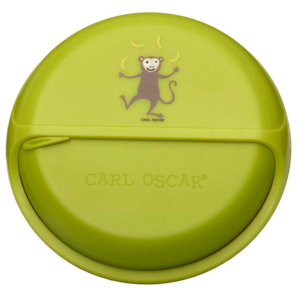 Carl Oscar - 5 Compartments Kids Snack Disc - Lime