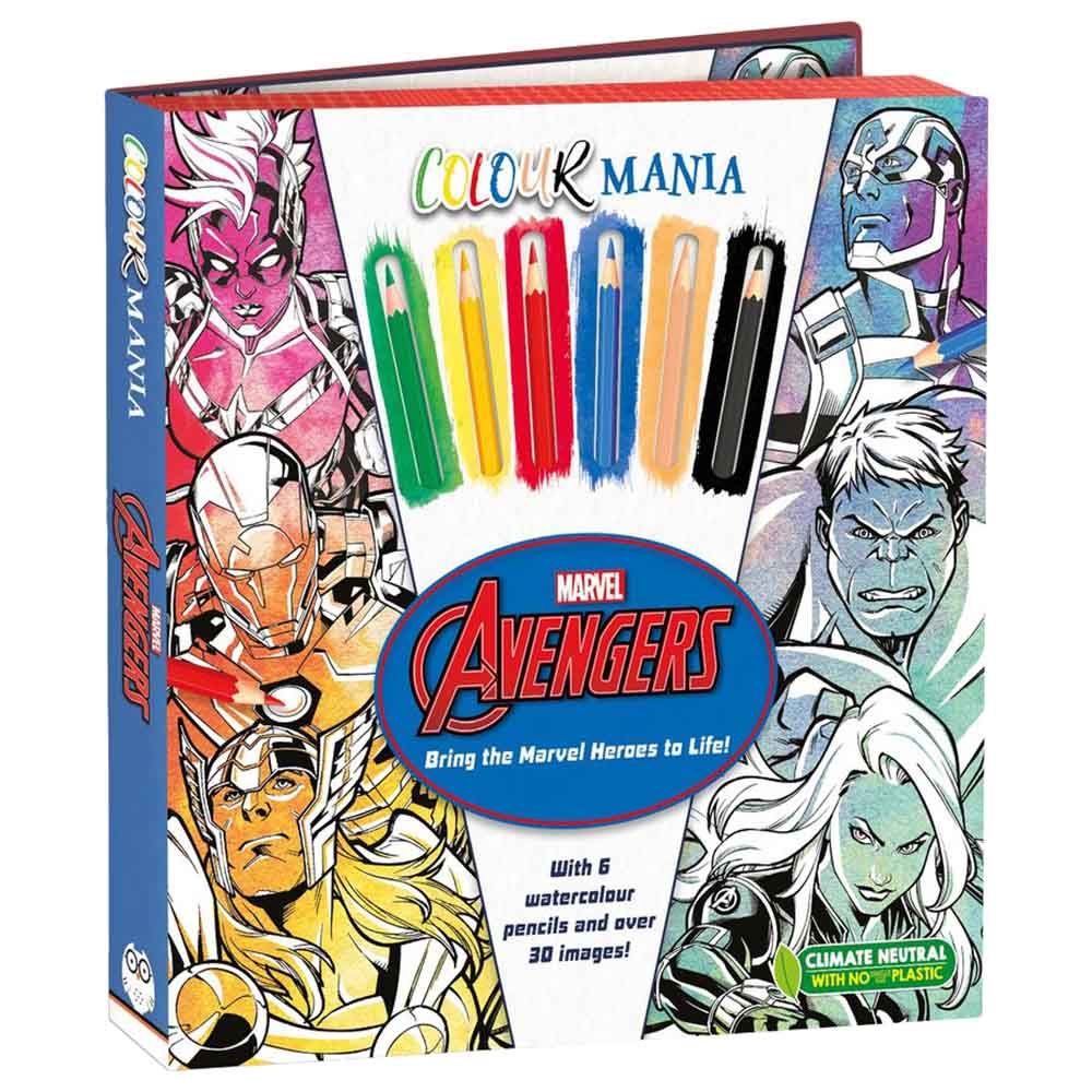 Marvel Avengers: Colouring Book And Pencil Set