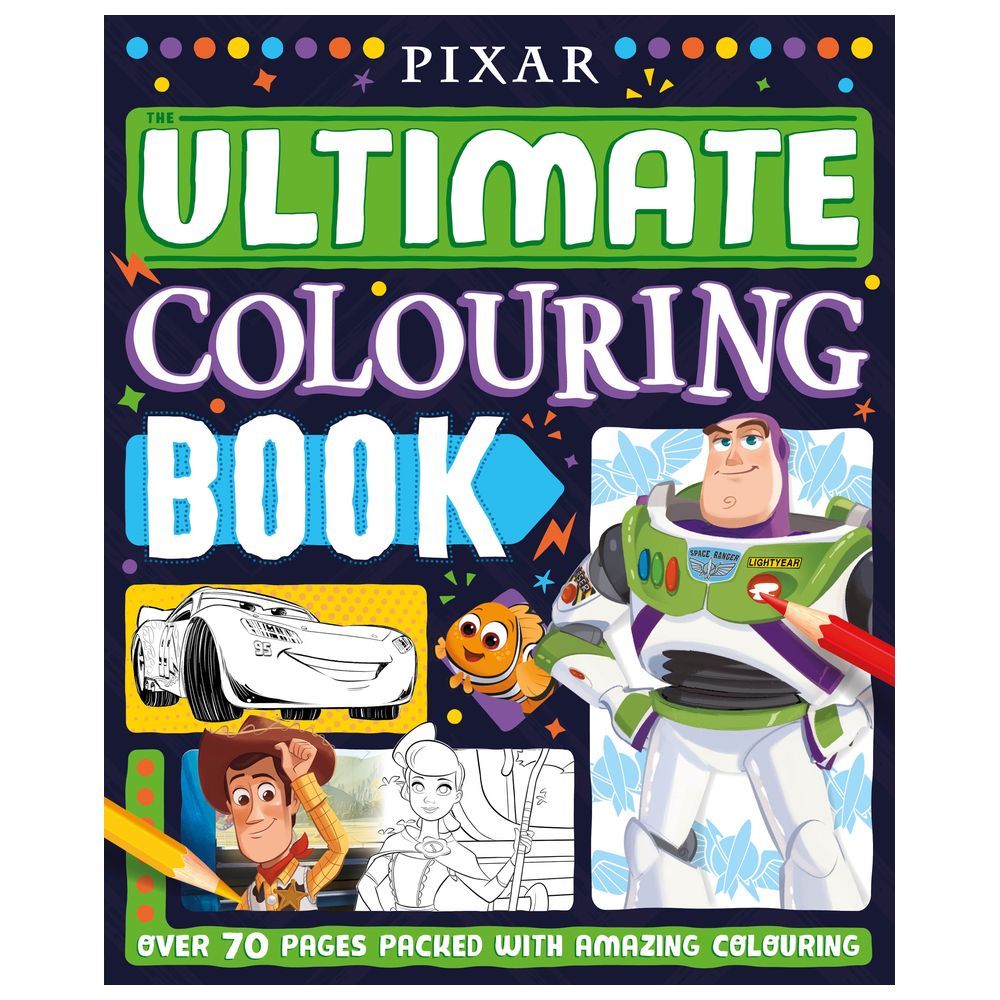 Pixar: The Ultimate Colouring Book - Buzz Lightyear