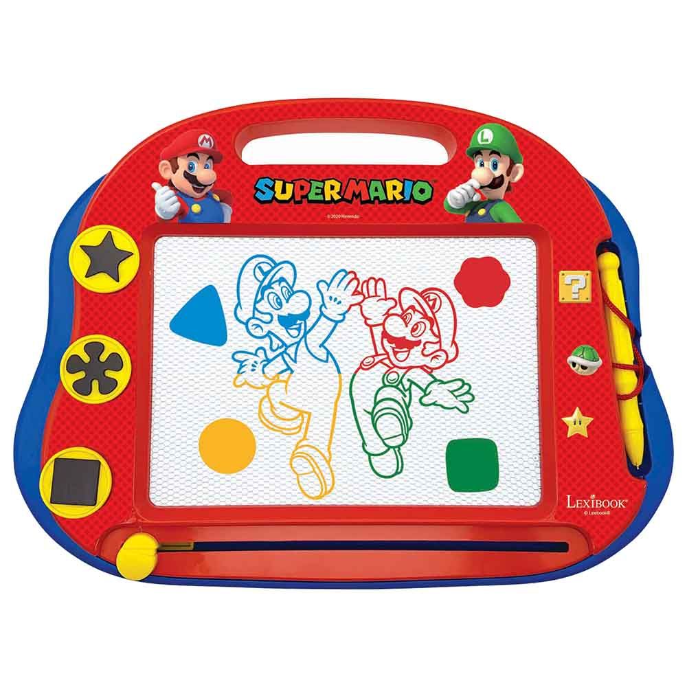 Lexibook - Super Mario Magnetic Drawing Board w/ Accessories